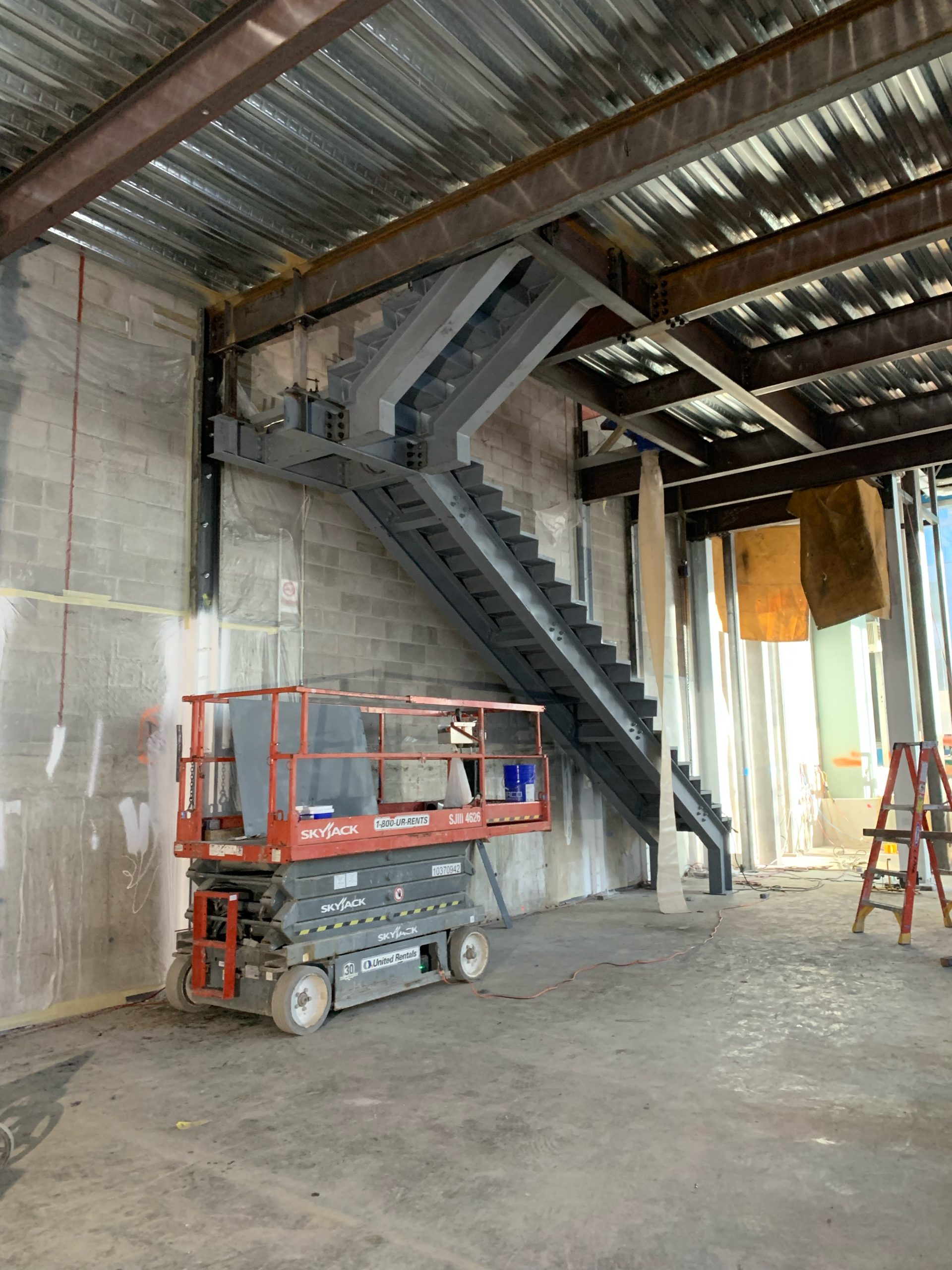 Commercial stairs